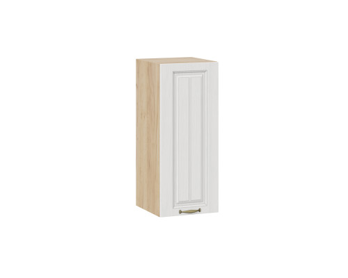 Шкаф навесной 300 c одной дверью «Лина», Дуб Крафт золотой, Белый