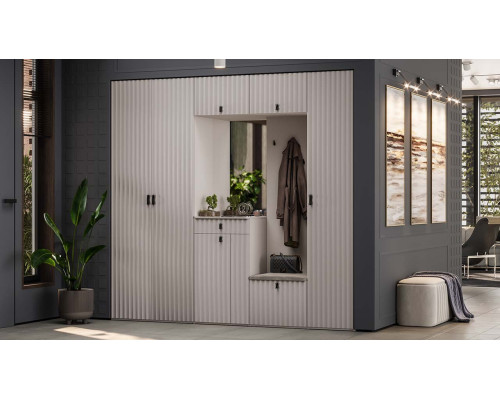 Прихожая «Тиффани», Кашемир, Кашемир матовый