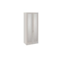 Шкаф для одежды с 2 зеркальными дверями с опорой «Сабрина»