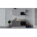 Кухонный гарнитур «Кимберли» длиной 160 см со шкафом НБ, Белый, Сноу, Муссон