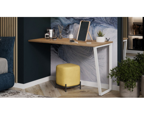 Стол письменный «Порто», Белый, Яблоня Беллуно