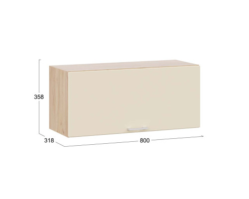 Шкаф навесной c одной откидной дверью «Габриэлла» Шкаф навесной c одной откидной дверью «Габриэлла»