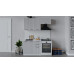 Кухонный гарнитур «Кимберли» длиной 160 см, Белый, Сноу