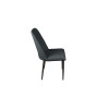 Стул «Шарли», Черный муар, Микровелюр BRENDY Graphite