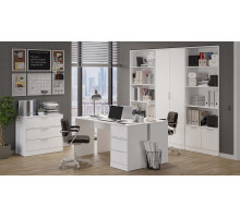 Марли Набор мебели для офиса №4 (Белый)