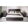 Кровать без ПМ «Глосс» 160 Тип 1 (без подъемного механизма), велюр Confetti Stone