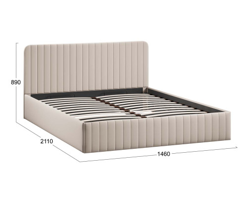 Кровать с ПМ «Шелли» Тип 1 (с подъемным механизмом) с заглушиной