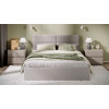 Кровать с ПМ «Глосс» Тип 1,1600 (с подъемным механизмом),велюр Confetti Smoke