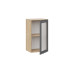 Шкаф навесной c одной дверью со стеклом «Белладжио»