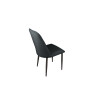 Стул «Шарли», Черный муар, Микровелюр BRENDY Graphite