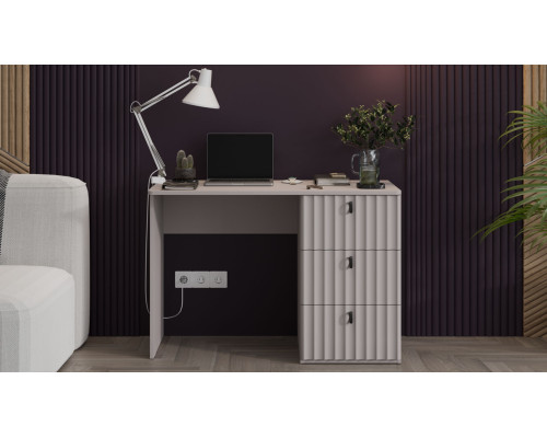 Стол письменный «Тиффани» тип 1, кашемир, кашемир матовый