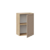 Шкаф навесной 500 c одной дверью «Бьянка», Дуб Крафт золотой, Дуб кофе