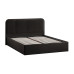 Кровать с ПМ «Тиффани» 1600 тип 1 с заглушиной, Велюр Confetti Stone