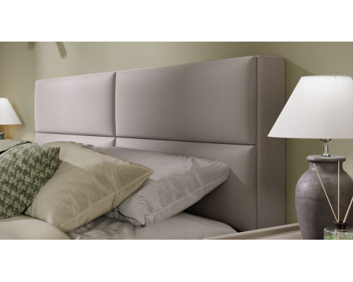 Кровать без ПМ «Глосс» 160 Тип 1 (без подъемного механизма), велюр Confetti Smoke