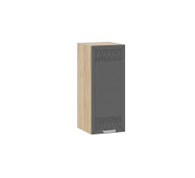 Шкаф навесной 300 c одной дверью «Долорес», Дуб Крафт золотой, Титан