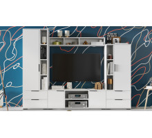 «Агата» модульная мебель для гостиной, белый