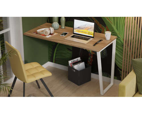 Стол письменный «Порто», Белый, Яблоня Беллуно