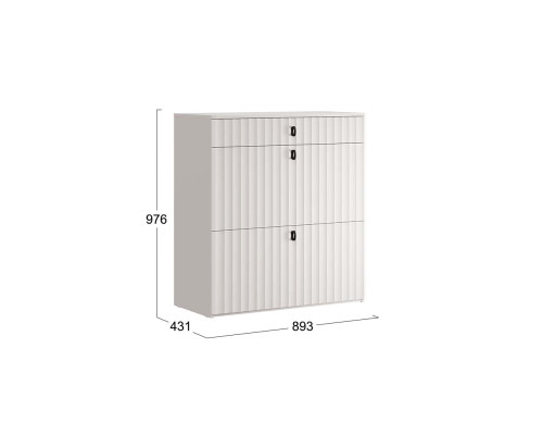 Тумба комбинированная «Тиффани» Исп.2.2