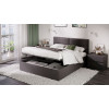 Кровать с ПМ «Глосс» 160 тип 1 (с подъемным механизмом) с заглушиной, велюр Confetti Stone