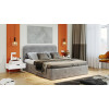 Кровать с ПМ «Тиффани» 160 тип 1 (с подъемным механизмом), микровелюр Wellmart Silver