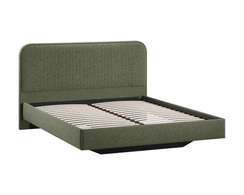 Кровать без ПМ «Тиффани» Тип 1 (без подъемного механизма), микровелюр Jercy Deep Green Кровать без ПМ «Тиффани» Тип 1 (без подъемного механизма), микровелюр Jercy Deep Green