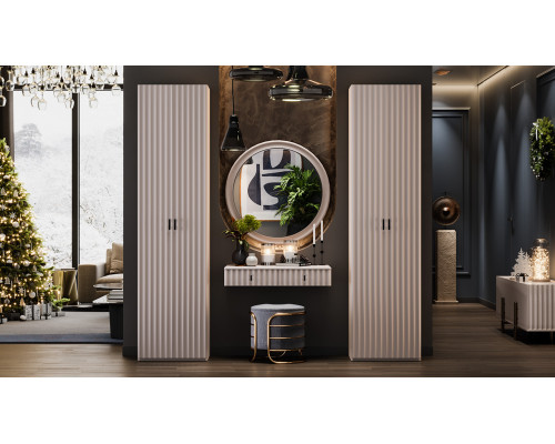 Прихожая «Тиффани», Кашемир, Кашемир матовый