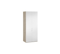 Шкаф для одежды с 2 зеркальными дверями «Эмбер», Баттл Рок/Серый глянец