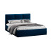 Кровать с ПМ «Стелла» тип 1,1600 (с подъемным механизмом), Велюр Confetti Blue