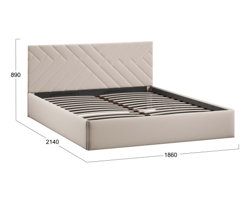 Кровать с ПМ «Кевия» Тип 1 (с подъемным механизмом) с заглушиной