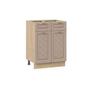 Шкаф напольный с двумя ящиками и двумя дверями «Бьянка»