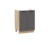 Шкаф напольный с двумя дверями (под накладную мойку) «Лорас»