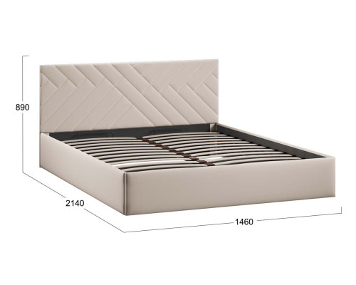 Кровать с ПМ «Кевия» Тип 1 (с подъемным механизмом) с заглушиной