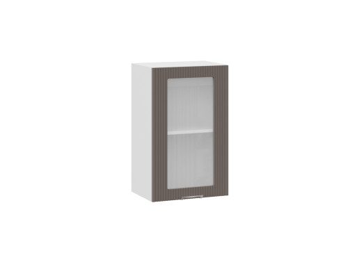 Шкаф навесной c одной дверью со стеклом «Кимберли»