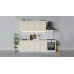 Кухонный гарнитур «Лина» длиной 180 см, Белый, Крем