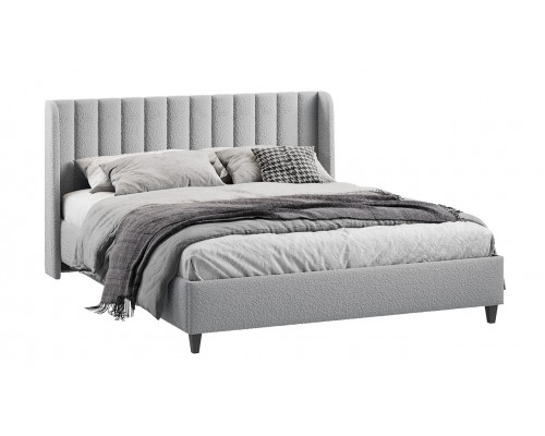 Кровать с ПМ «Шанель» 160 (с подъемным механизмом), Экомех BravoASH Lite Grey