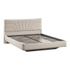 Кровать без ПМ «Пандора» 160 Тип 1 (без подъемного механизма), Велюр Confetti Cream