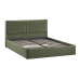 Кровать с ПМ «Пандора» 160 Тип 1 (с подъемным механизмом), Микровелюр Jercy Deep Green