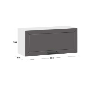 Шкаф навесной c одной откидной дверью «Лорас» Шкаф навесной c одной откидной дверью «Лорас»