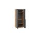 Шкаф для одежды (580) с 2 глухими дверями «Порто», Яблоня Беллуно, Графит софт