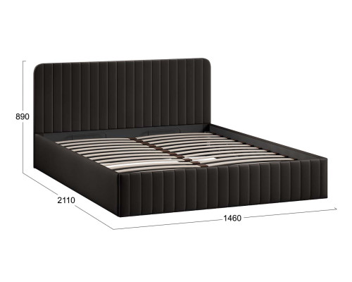 Кровать с ПМ «Шелли» Тип 1 (с подъемным механизмом) с заглушиной