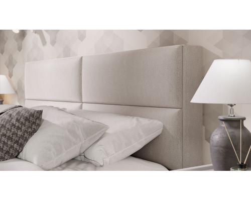 Кровать без ПМ «Глосс» 160 Тип 1 (без подъемного механизма), велюр Confetti Cream