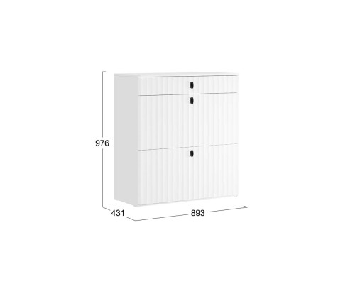 Тумба комбинированная «Тиффани» Исп.2.2