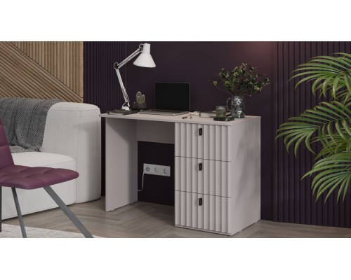 Стол письменный «Тиффани» тип 1, кашемир, кашемир матовый