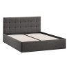 Кровать с ПМ «Джоли» 180 Тип 1 (с подъемным механизмом) с заглушиной, велюр графит