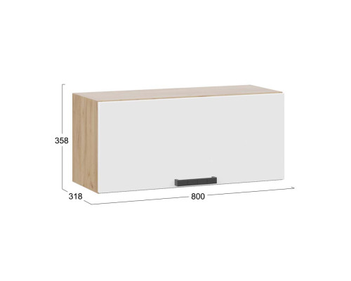 Шкаф навесной c одной откидной дверью «Детройт» исп. 2 Шкаф навесной c одной откидной дверью «Детройт» исп. 2