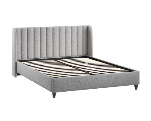 Кровать с ПМ «Шанель» 160 (с подъемным механизмом), Экомех BravoASH Lite Grey