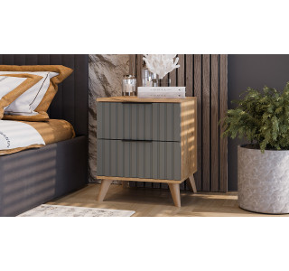 Тумба прикроватная «Хилтон» с опорами