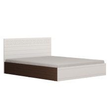 Афина кровать 160х200, венге / белый глянец