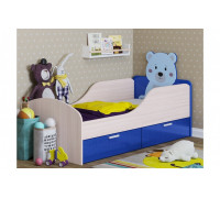 Детская кровать Бемби-5 МДФ с фотопечатью, 80х160