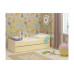 Детская двухъярусная кровать Юниор-10 МДФ, 80х160 (Ясень шимо светлый, Розовый металлик)